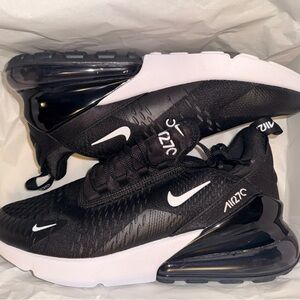 Nike Air Max 270 Black and White Sneakers